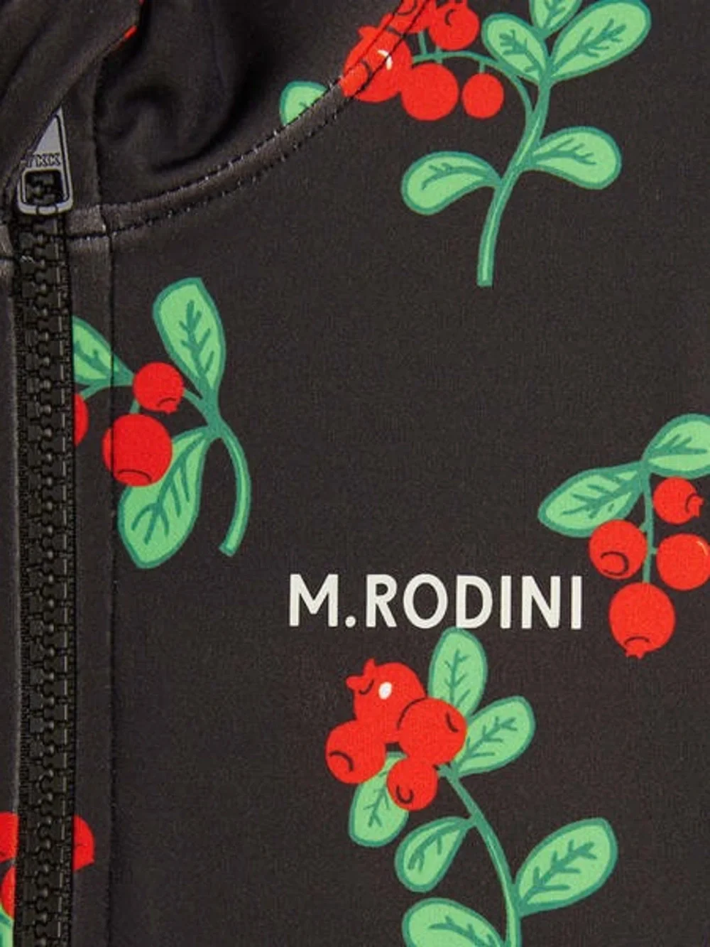 Mini Rodini Toddler Black Cherry Short-Sleeve Swimsuit - size: 1.5-3 Y